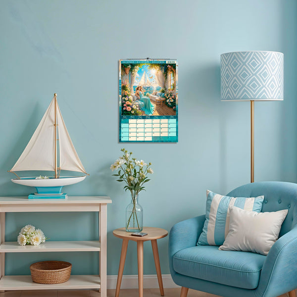 Every Month a New Mood: Emotional Storytelling Through Calendar Art