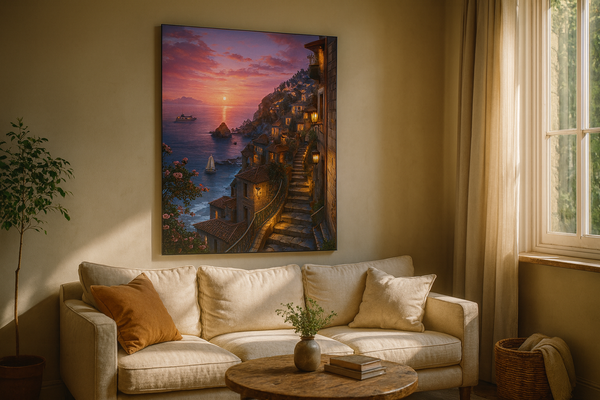 From Canvas to Calm: How Mediterranean Wall Art Creates a Stress-Free Sanctuary