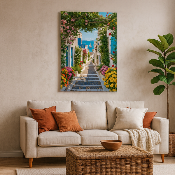 Small Spaces, Big Views: Mediterranean Art for Apartments