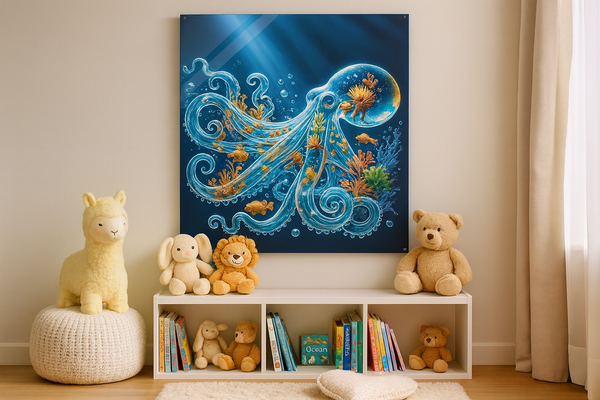 Underwater Dreams: Transforming Kids’ Rooms With Water Art