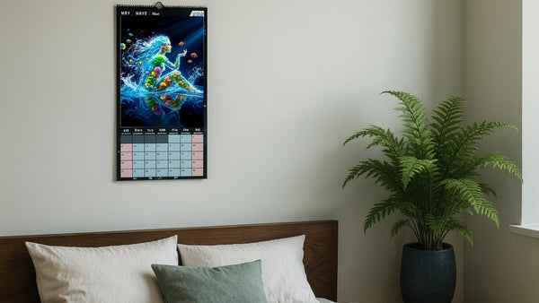 12 Months of Peace: Decorating Calm Spaces with Water-Themed Art