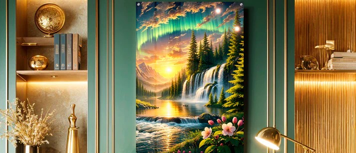 Yellow Canvas Wall Art
