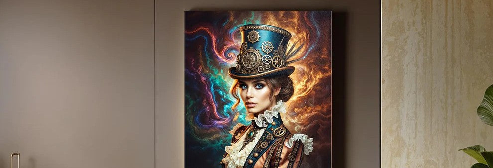Brown Canvas Wall Art