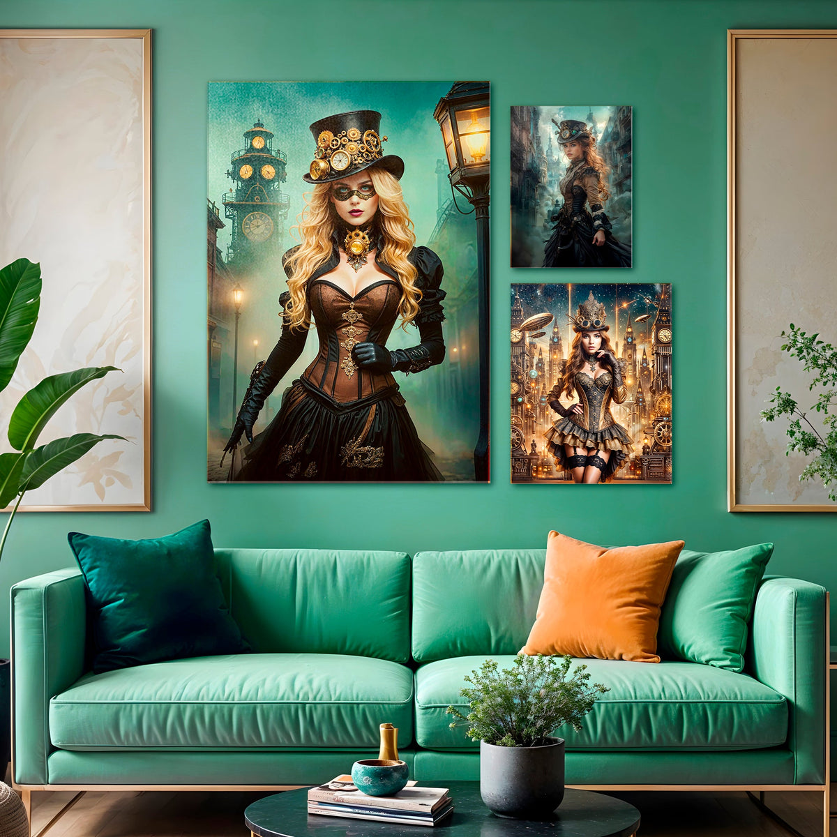 Meet the Steampunk Girls: A Journey Through Gears and Grace