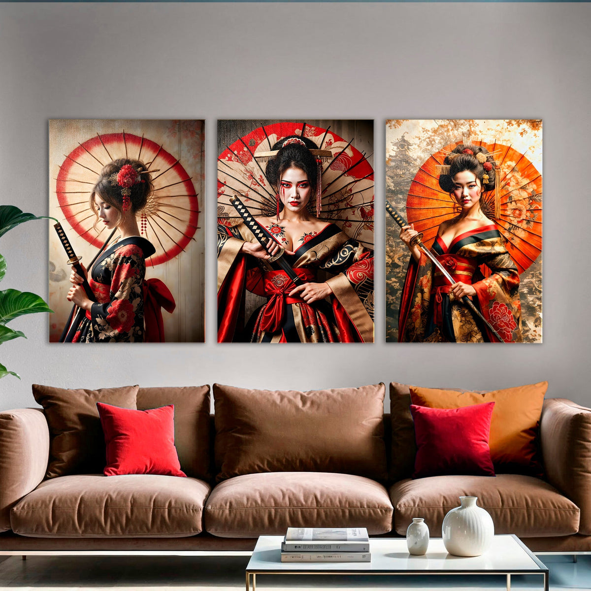 A Modern Samurai’s Gallery Wall: Curating Strength in Urban Style