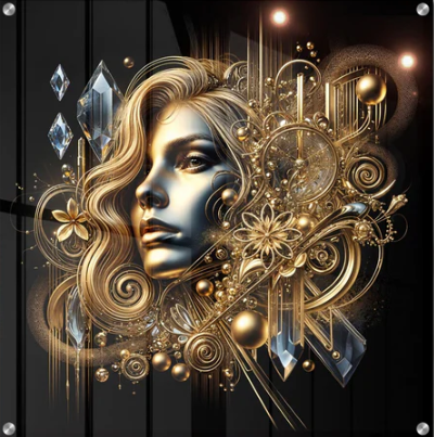 When Three Becomes One: Black & Gold Prints That Just Fit