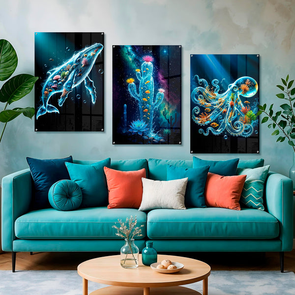 Tides, Stars, and Song: How a Trio of Acrylic Prints Turns a Wall into an Experience
