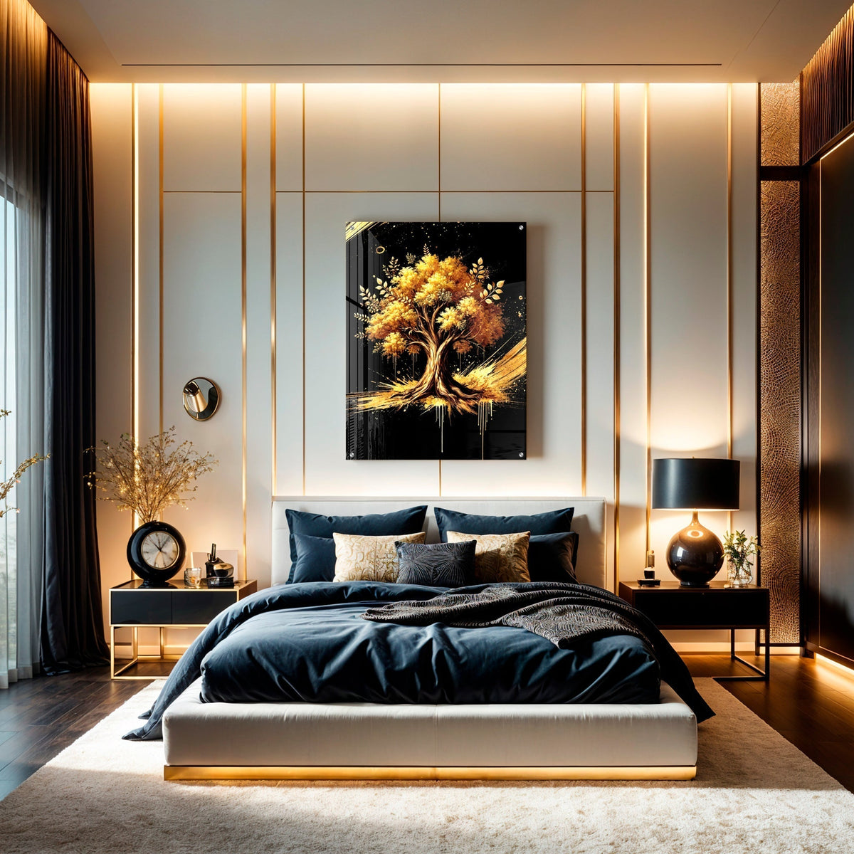 Golden Tree: Stillness That Glows from Within