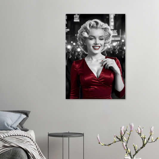 Crimson in the City: Styling Contrast Walls