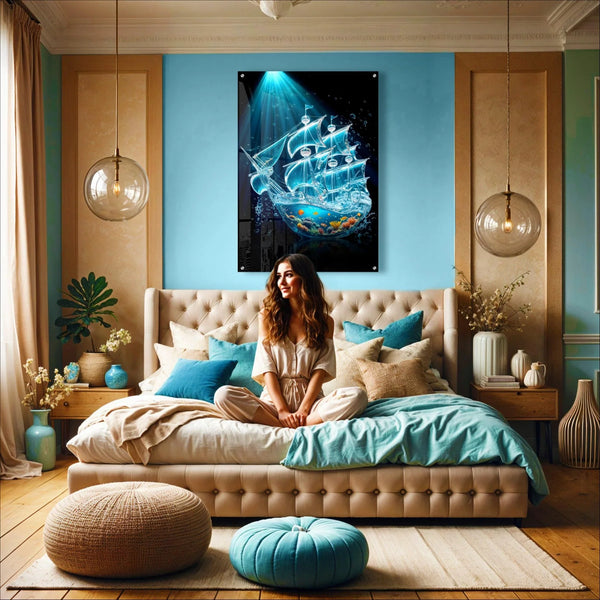 Tides of Imagination: Why This Acrylic Trio Makes a Room Feel Alive