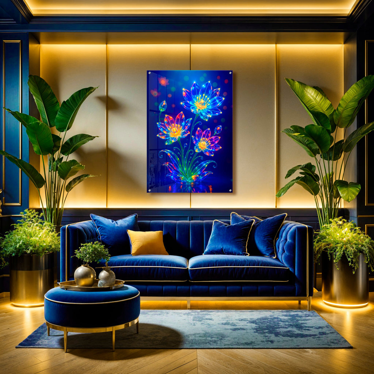 Neon Garden: Night-Blooming Flowers That Light Up the Night