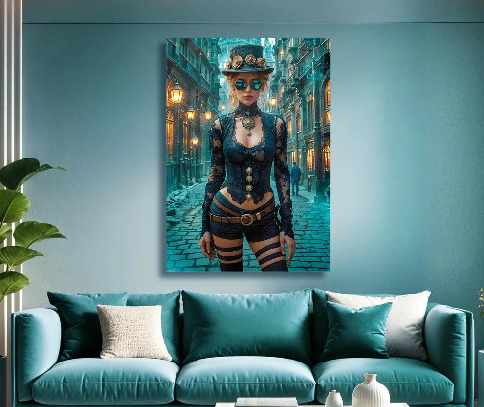 The Ultimate Gift for Dreamers: Steampunk Girls on Canvas