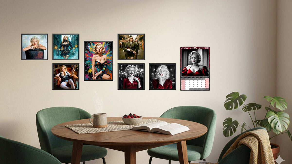 Analog Beauty: The Ritual of Time in the Marilyn Monroe Wall Calendar 2026