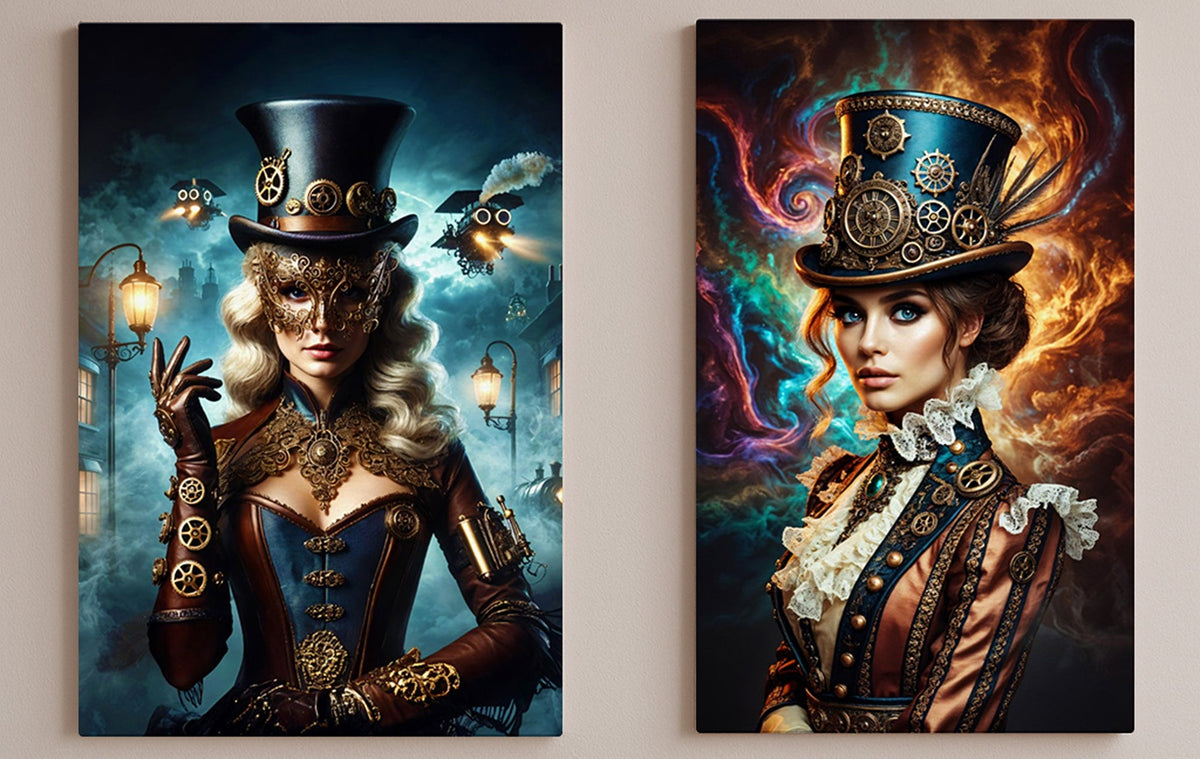 The Art of Contrast: Pairing Steampunk Girls for Maximum Impact