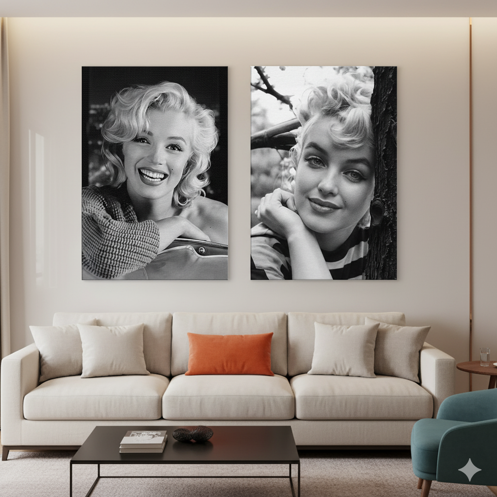 Monroe in Monochrome: A Legacy in Two Shades