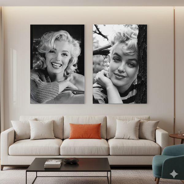 Monroe in Monochrome: A Legacy in Two Shades