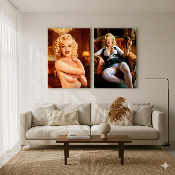 The Fire Within: Two Canvases, One Unforgettable Mood