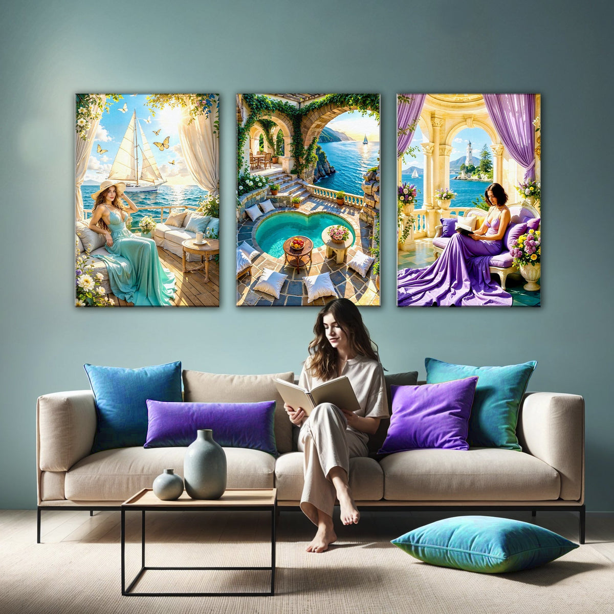 From Shore to Studio: The Making of a Mediterranean Masterpiece