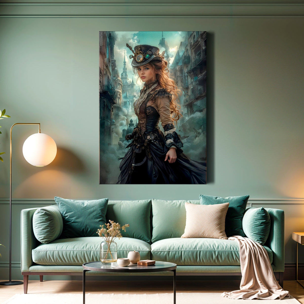 Timekeeper of the Sky: A Sentinel in the Steam-Filled City