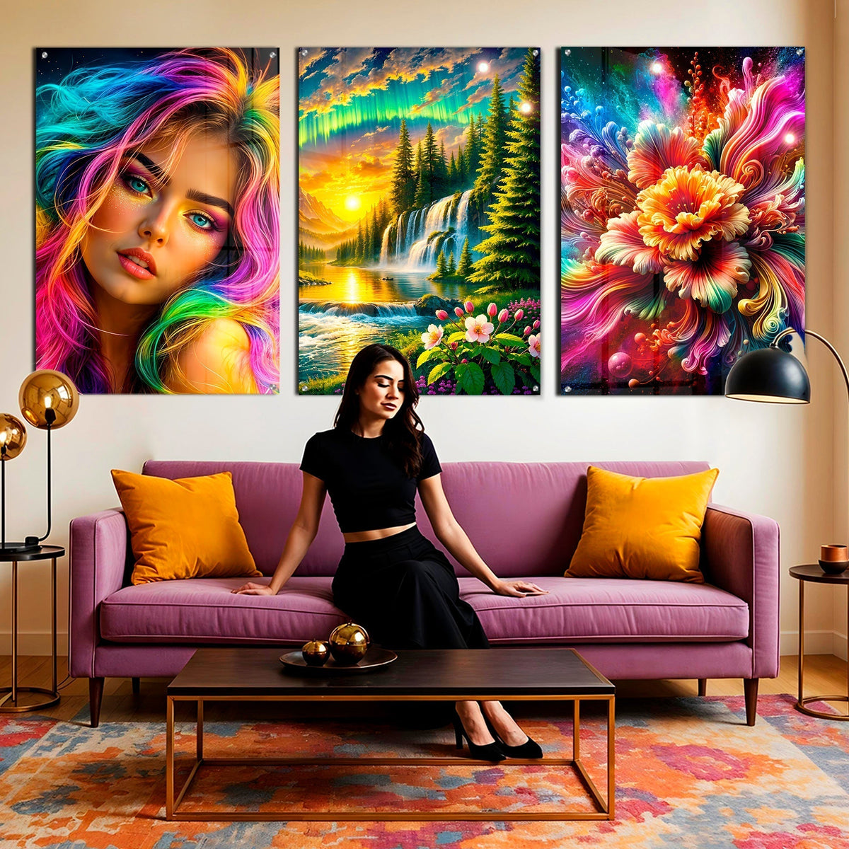 The Joy of Color: Meet Our 13-Piece Acrylic Wall Art Collection