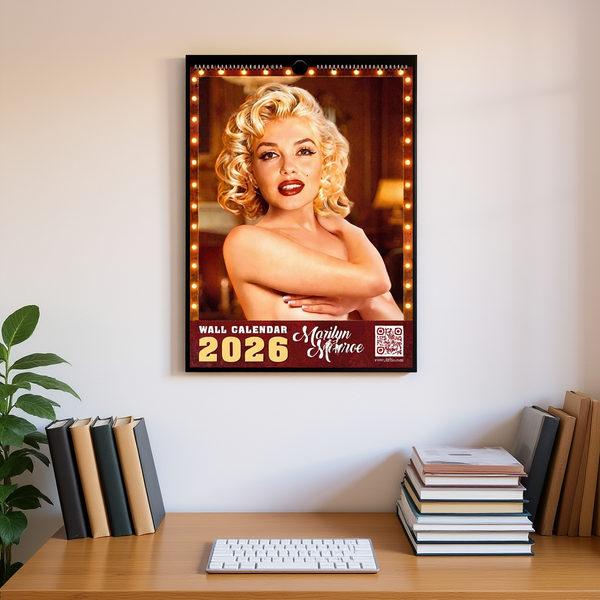 Living with a Legend: The Quiet Brilliance of the Marilyn Monroe Wall Calendar 2026