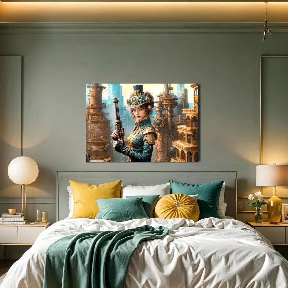 When Three Steampunk Worlds Meet: A Dialogue Across Your Walls