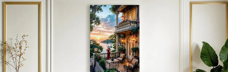 Red Canvas Wall Art