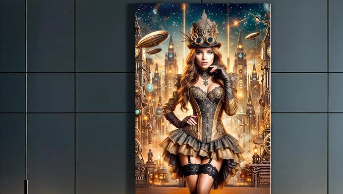 Gold Canvas Wall Art