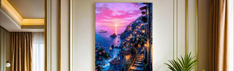 Pink Canvas Wall Art